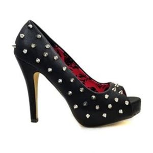 Abbey Dawn Spiked Heels